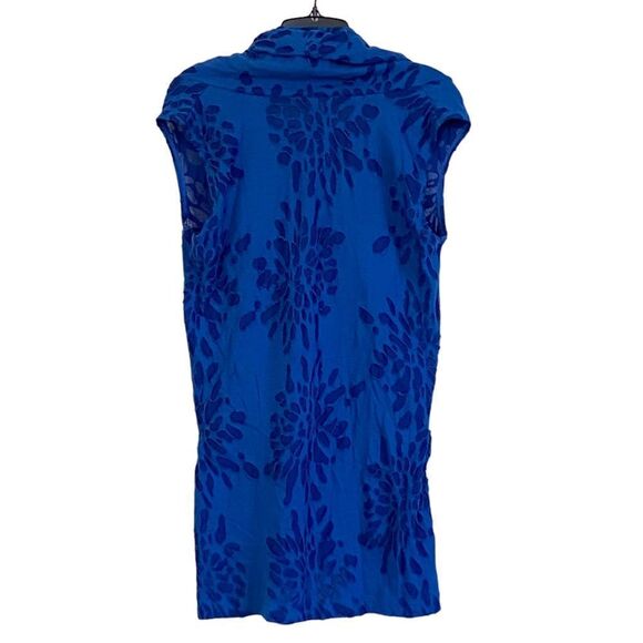 Kial BlueRazor Cut Cowl Neck Sleeveless Tunic Top Sz M - Picture 4 of 11